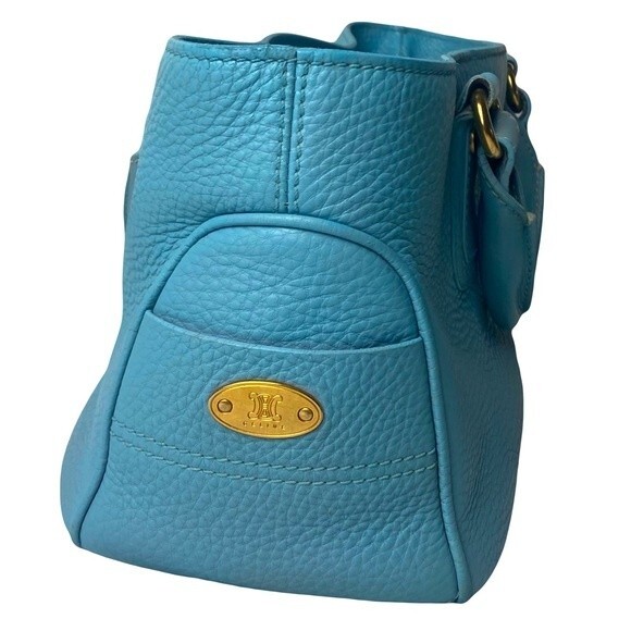 Celine Light Blue Boogie Bag Leather Tote O/S - Picture 4 of 15